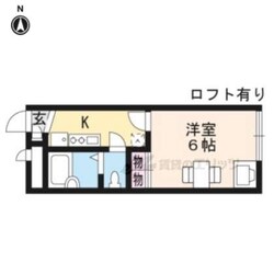 レオパレス本堅田Ⅰ番館の物件間取画像